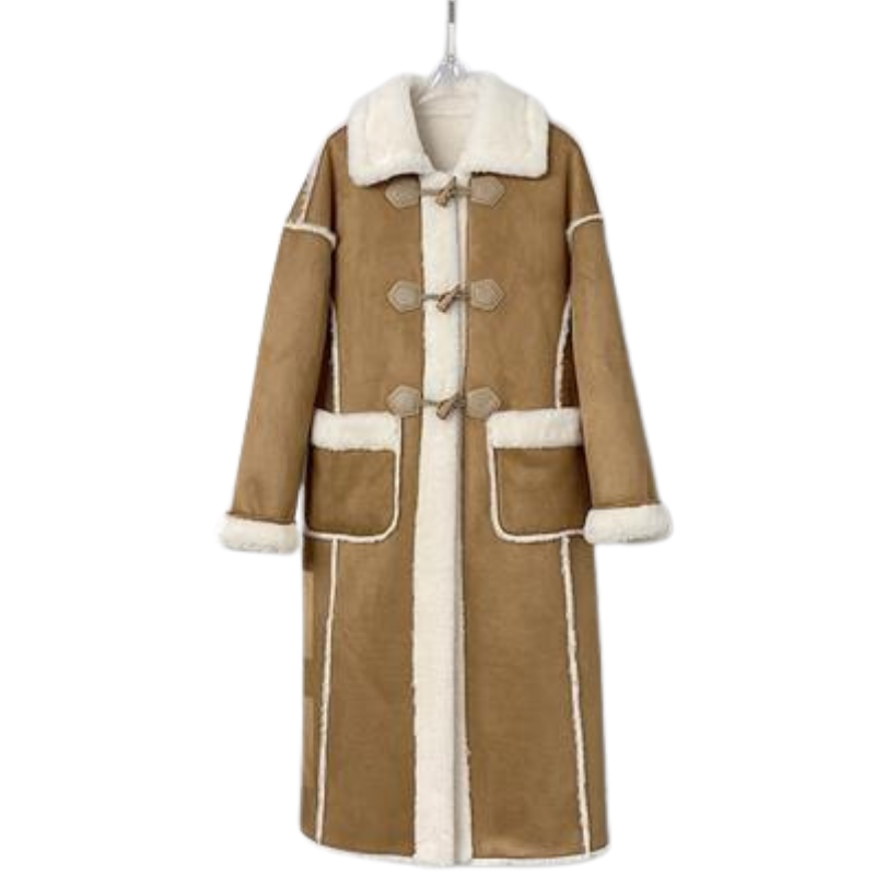 Long Suédine Coat