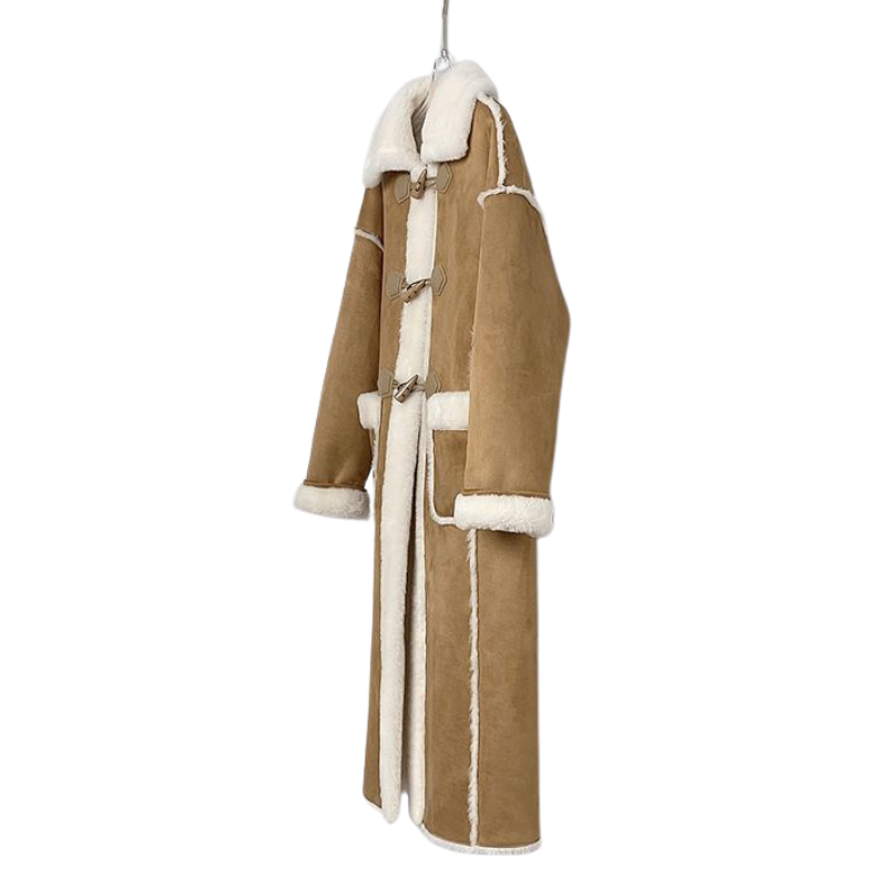 Long Suédine Coat