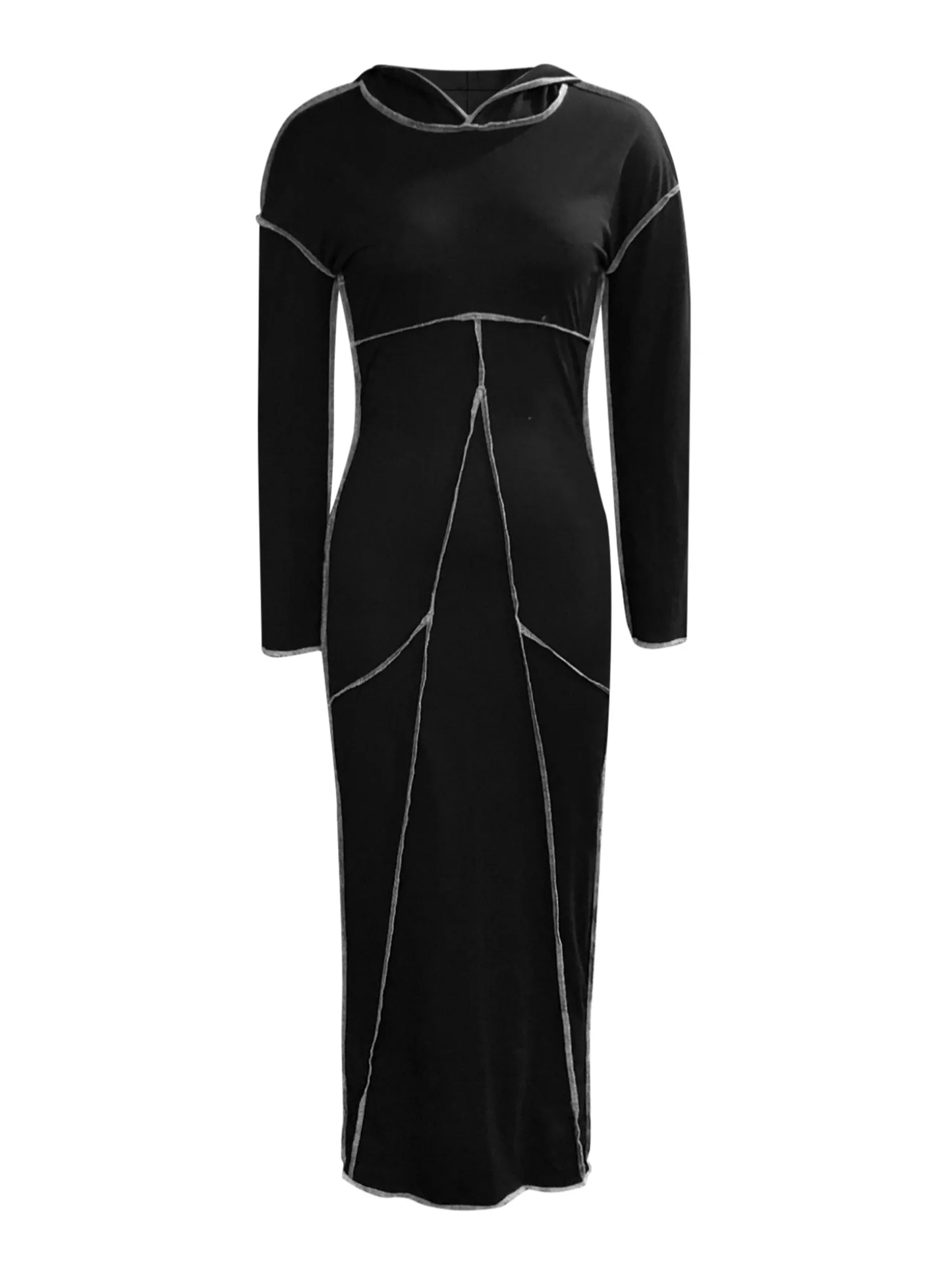 Hooded Line Dress