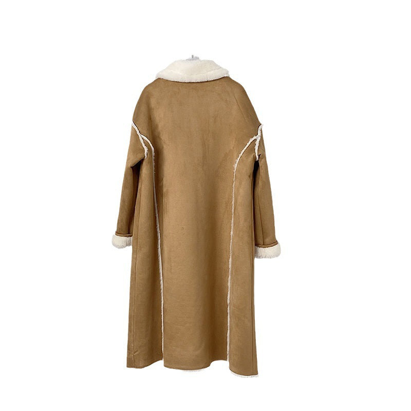 Long Suédine Coat